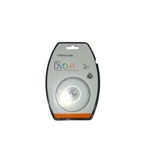 Memorex MINI DVD-R 1.4 GB 30 Min Single Sided 10 Pack New Sealed